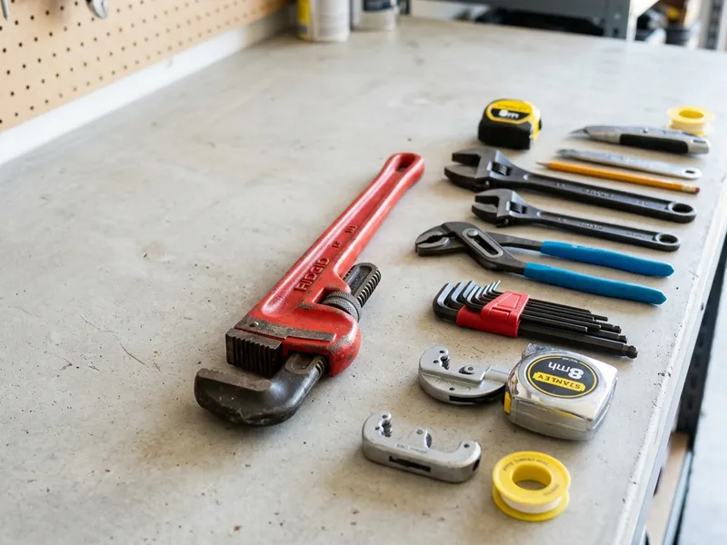 Professional plumbers in Sailor Springs, IL equipped with top-tier tools for residential and commercial plumbing services.